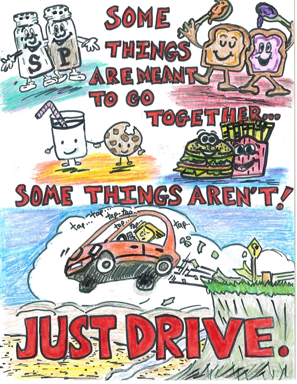 Road Safety Awareness Poster