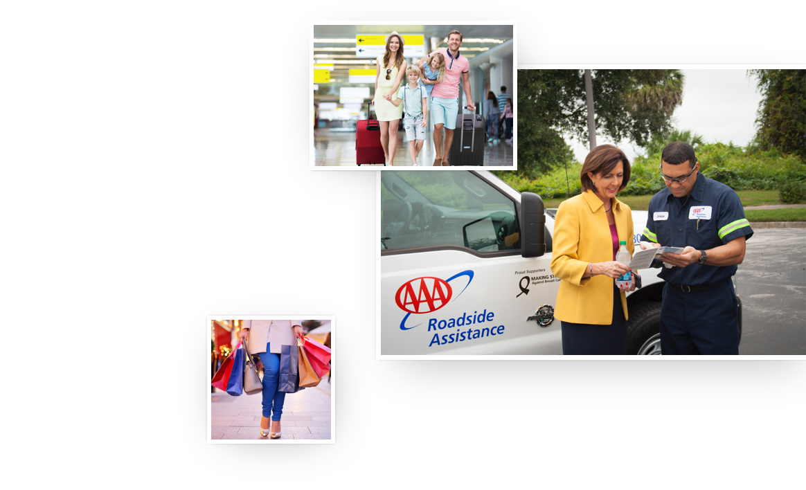 AAA Benefits - Shopping, Travel, Roadside Assistance
