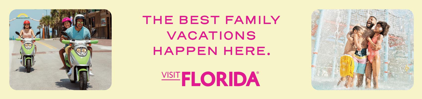 A Florida vacation warms your heart. 