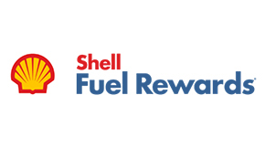 Shell Fuel Rewards logo on a white background.