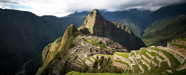 Ancient ruins of Machu Picchu.