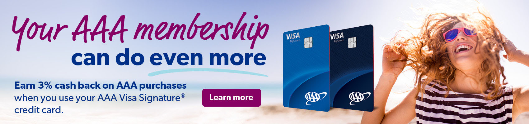 Meet the AAA Signature Visa Credit Cards