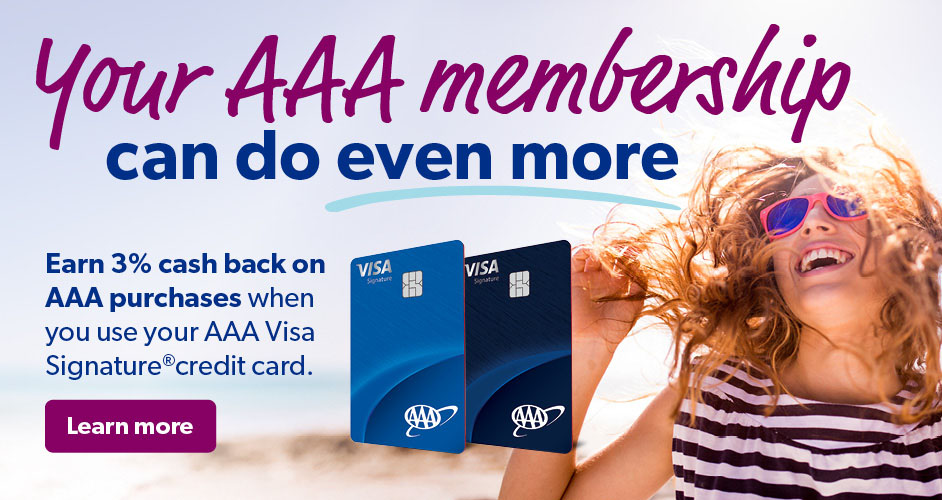 Meet the AAA Signature Visa Credit Cards